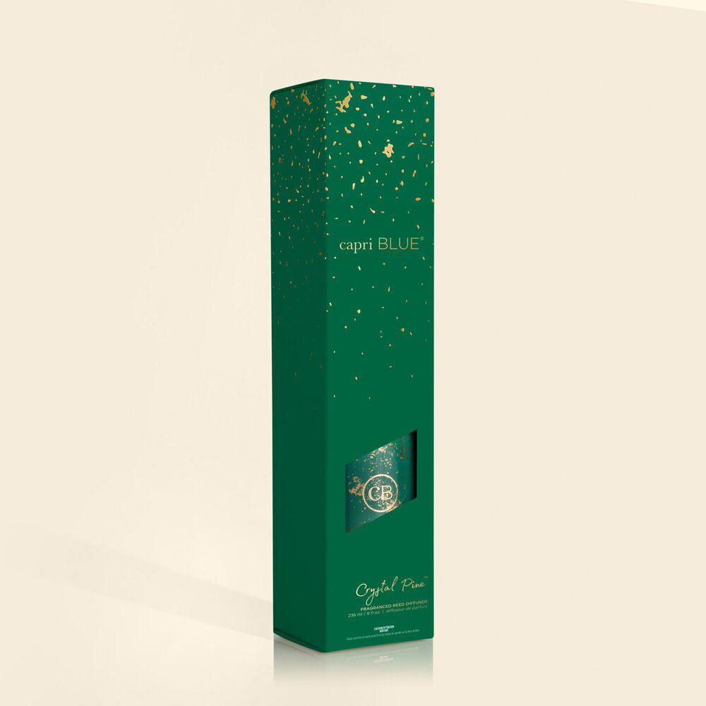8 fl oz Glimmer Reed Diffuser - Crystal Pine Gifts Capri Blue
