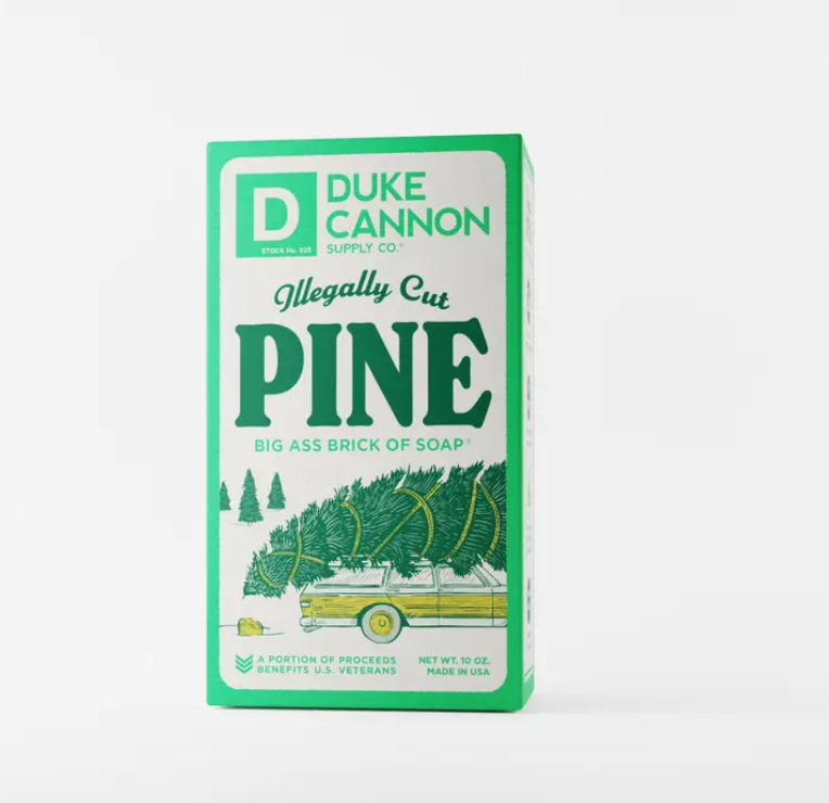 Illegally Cut Pine Bar Soap Gifts Duke Cannon
