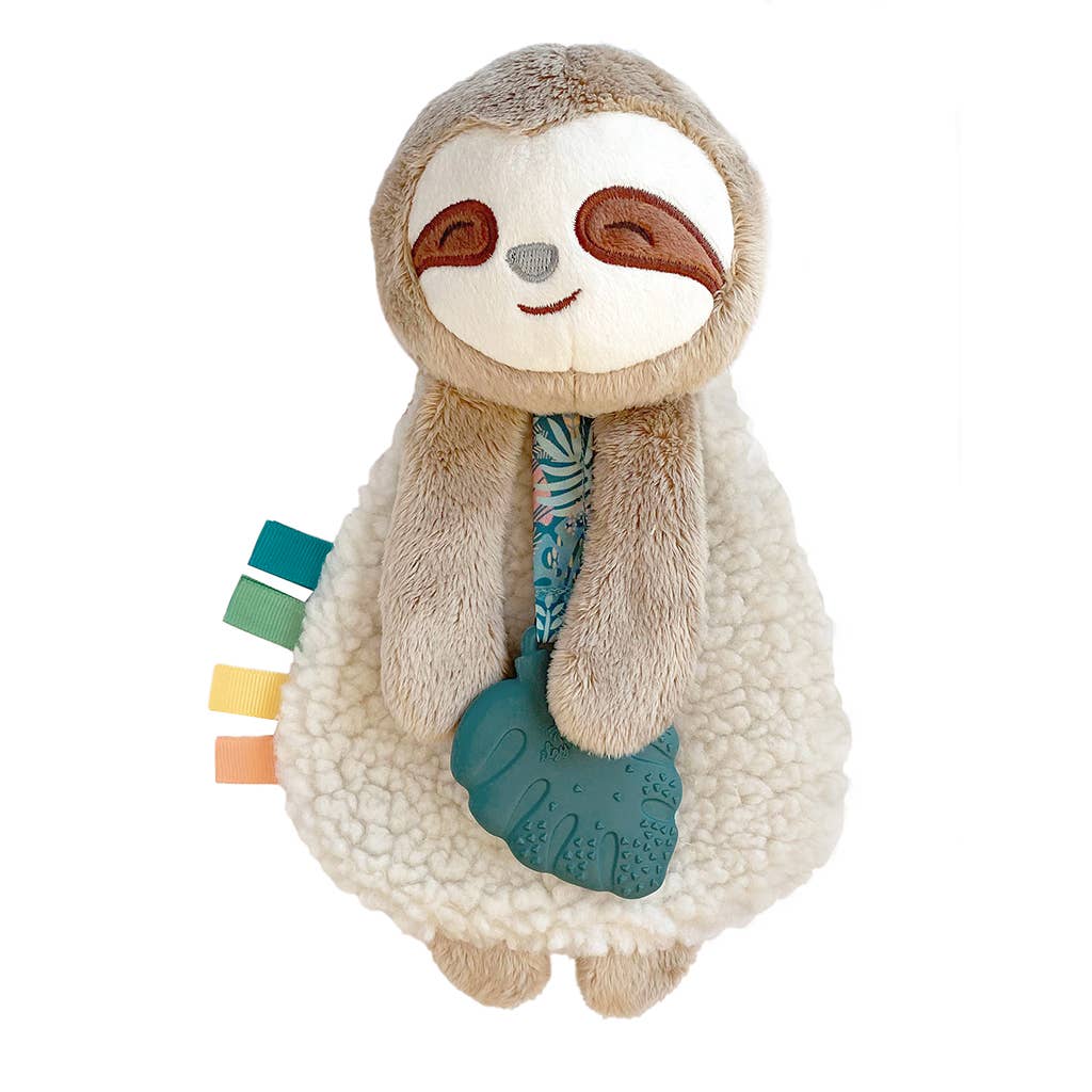Itzy Lovey™ Sloth Plush with Silicone Teether Toy Gifts Itzy Ritzy