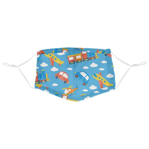 Kid's Cotton Face Mask - Transportation Accessories Stephen Joseph