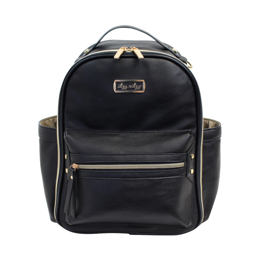 Black Itzy Mini™ Diaper Bag Backpack Baby Accessories Itzy Ritzy
