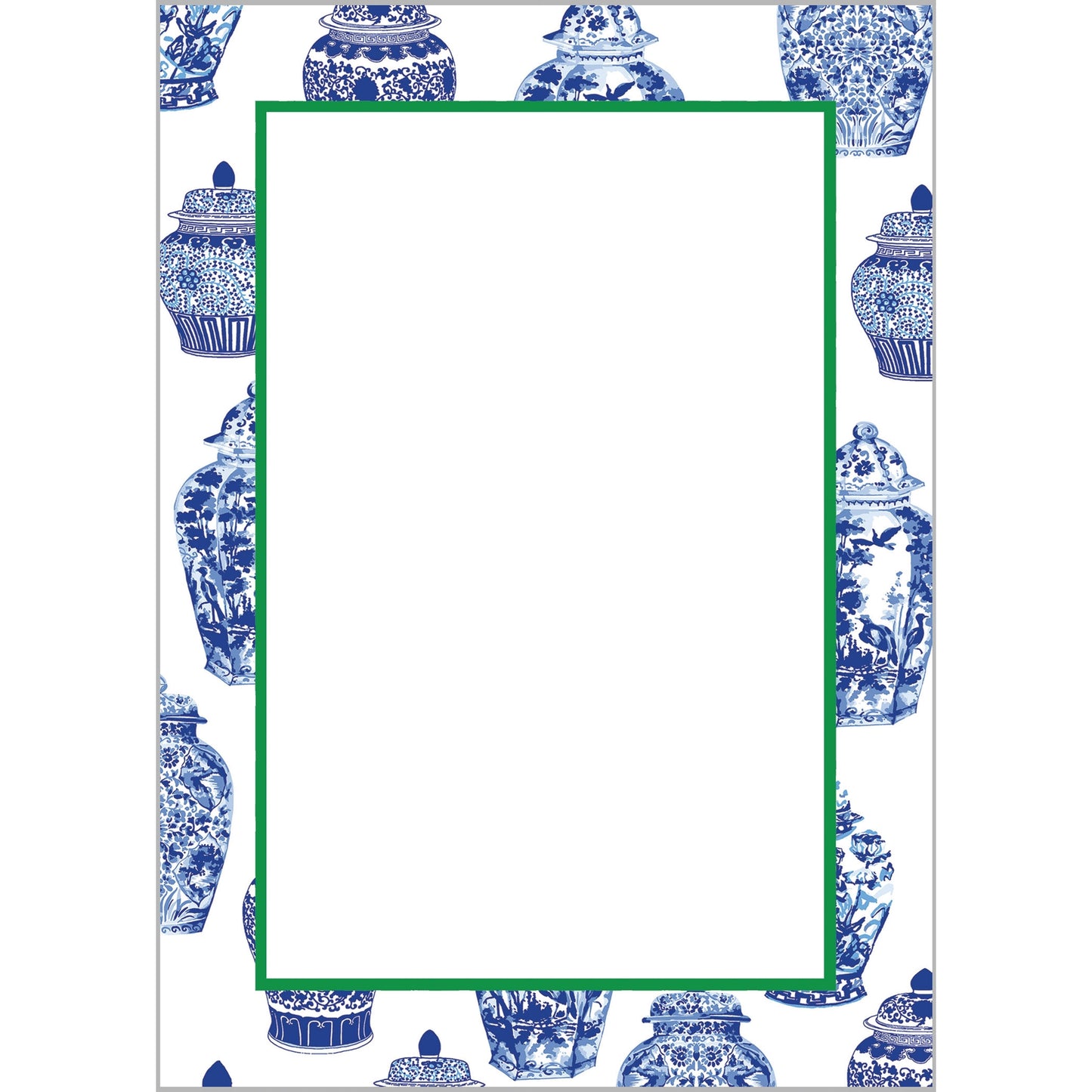 Ginger Jars Pattern Notepad Gifts WH Hostess