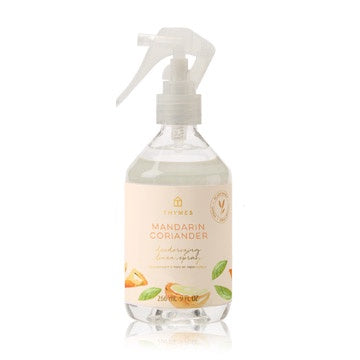 Mandarin Coriander Linen Spray Gifts Thymes