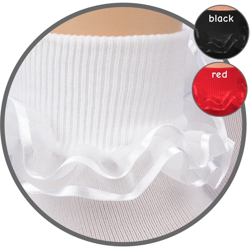 Frilly Lace Accessories Jefferies Socks White NB