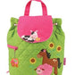 Small Quilted Backpack Kids Backpacks + Bags Stephen Joseph Girl Farm  