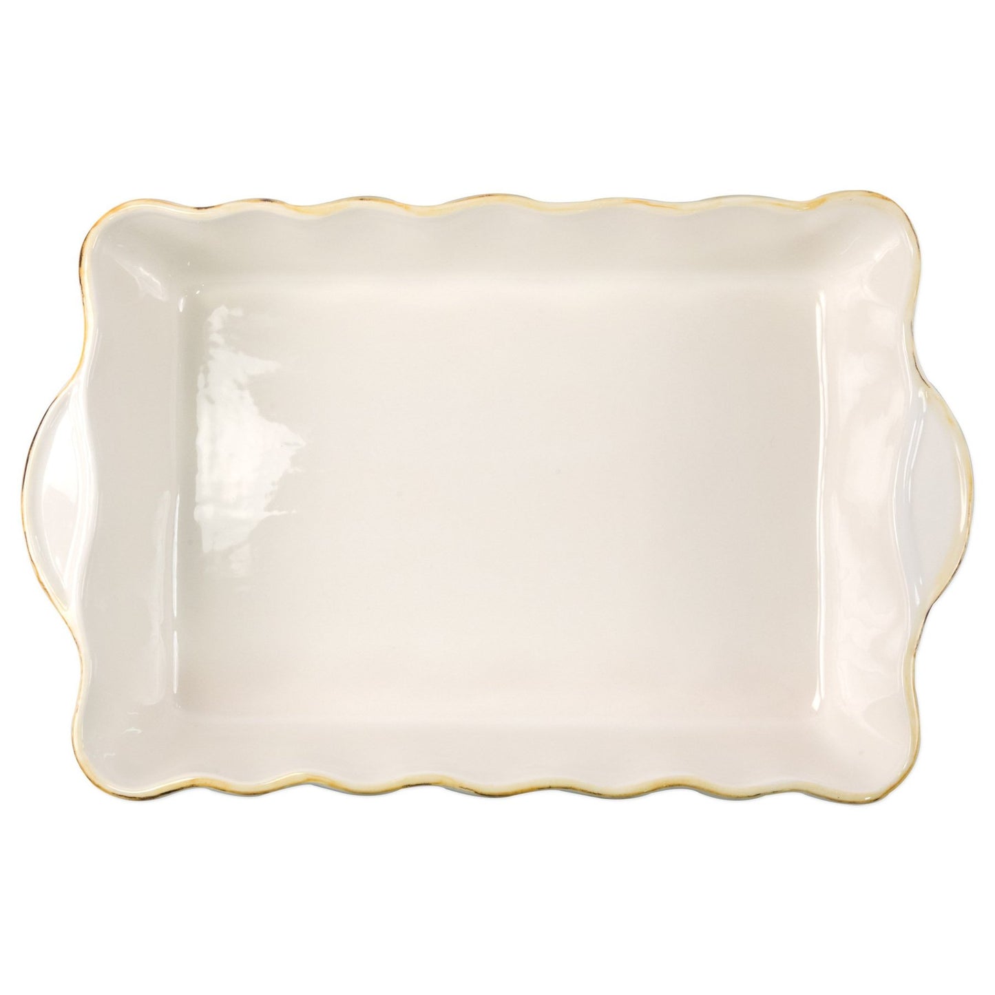 Italian Bakers Green Large Rectangular Baker Home Decor Vietri