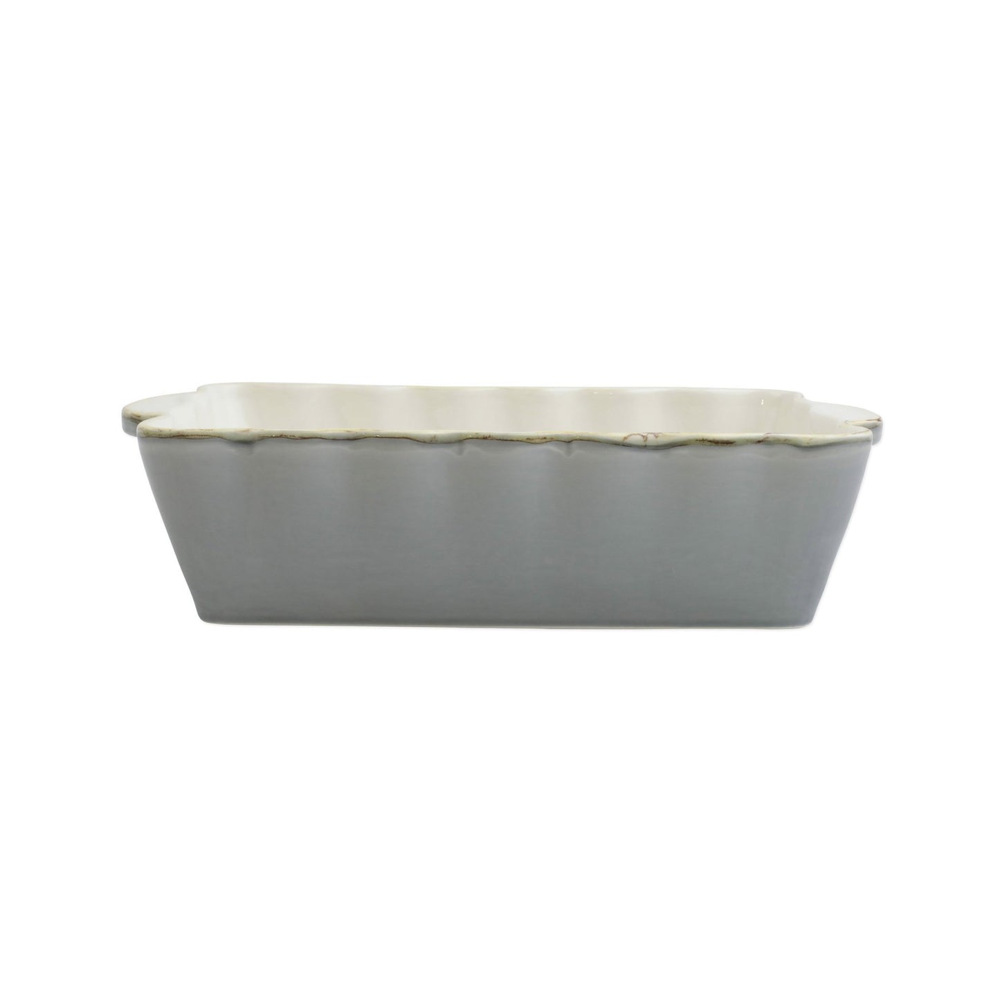 Italian Bakers Gray Medium Rectangular Baker Home Decor Vietri