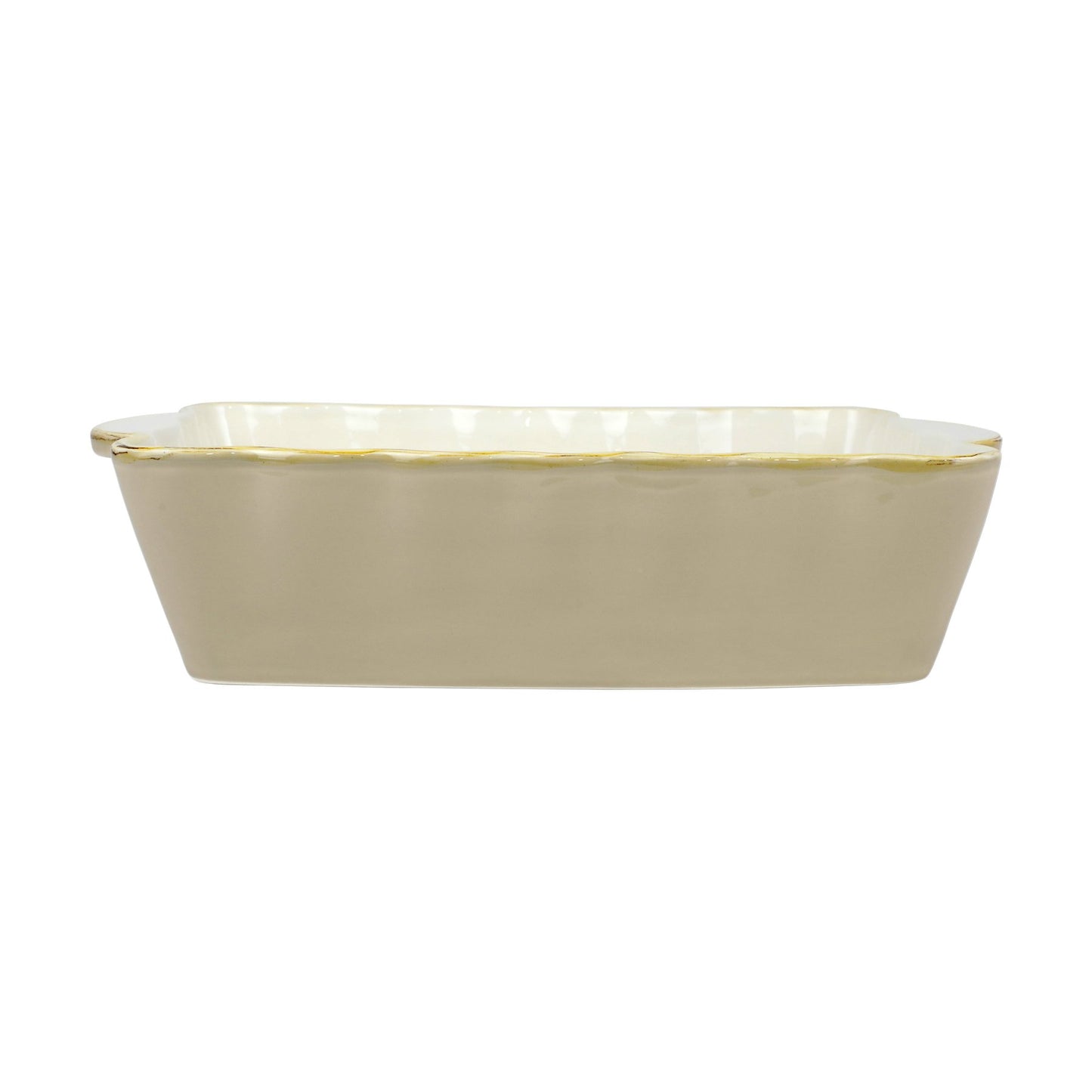 Italian Bakers Cappuccino Medium Rectangular Baker Home Decor Vietri