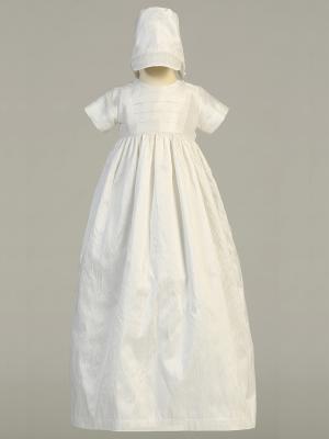 Jamie Raw Silk Gown with Two Hats Clothing Lito
