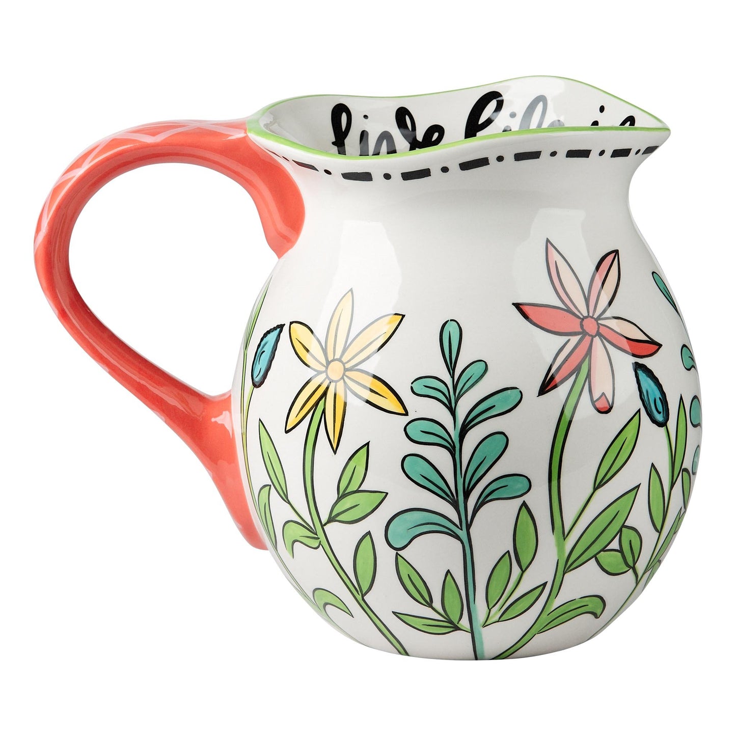 Life in Full Bloom Pitcher Home Decor Glory Haus