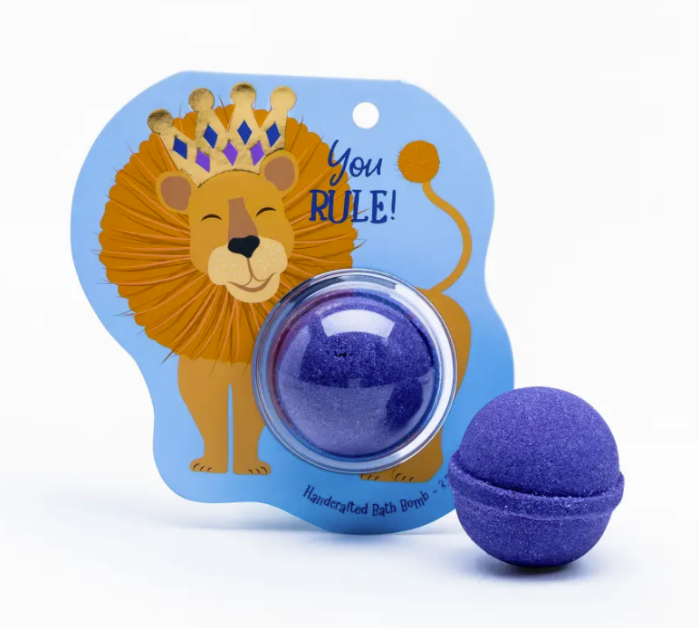 Lion Bath Bomb Gifts Cait and Co.