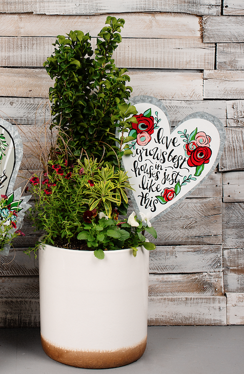 Love Grows Garden Stake Home Decor Glory Haus