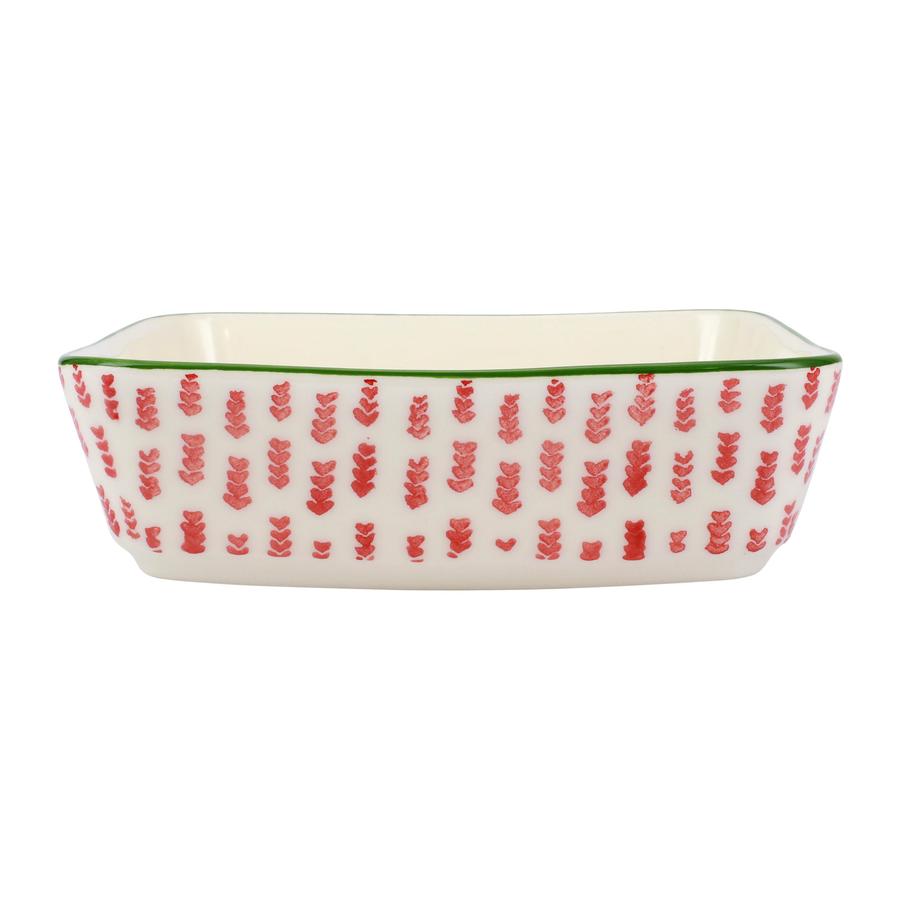 Mistletoe Arrow Square Baker Home Decor Vietri