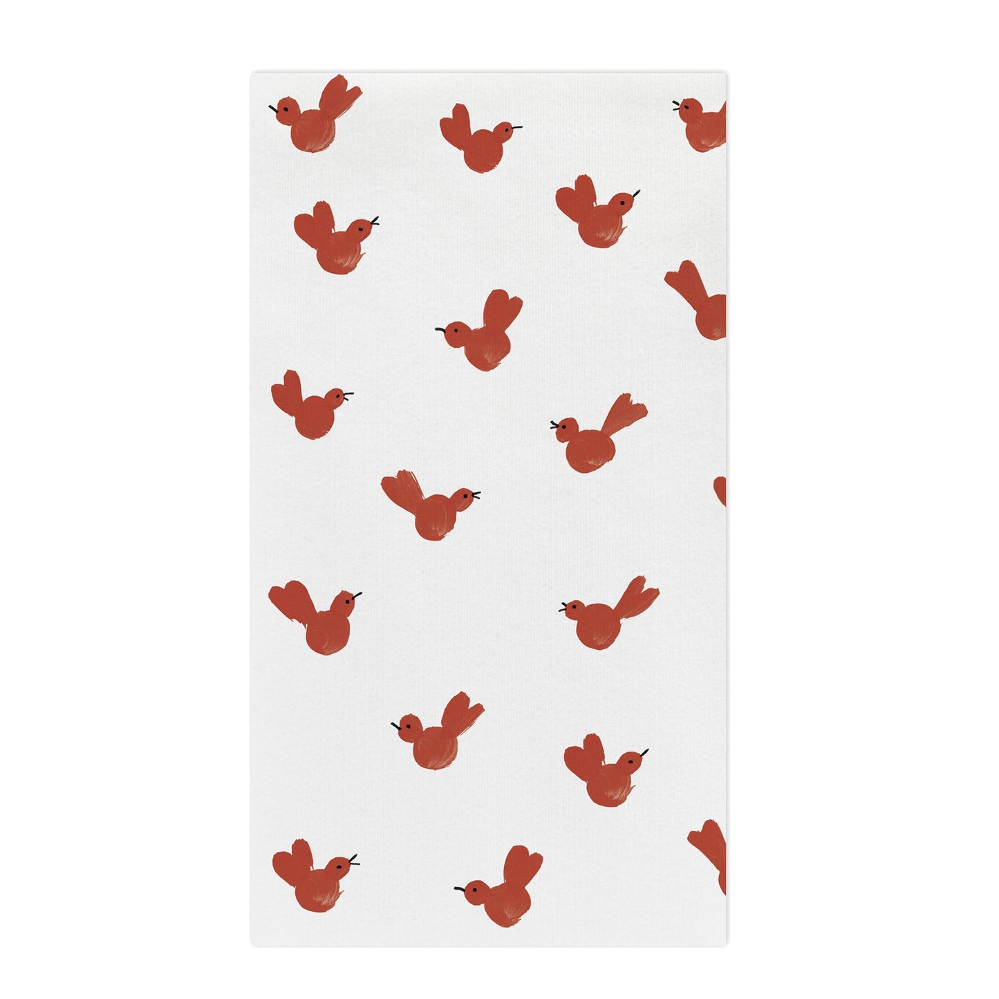 Papersoft Napkins Red Bird Guest Towels (Pack of 20) Home Decor Vietri