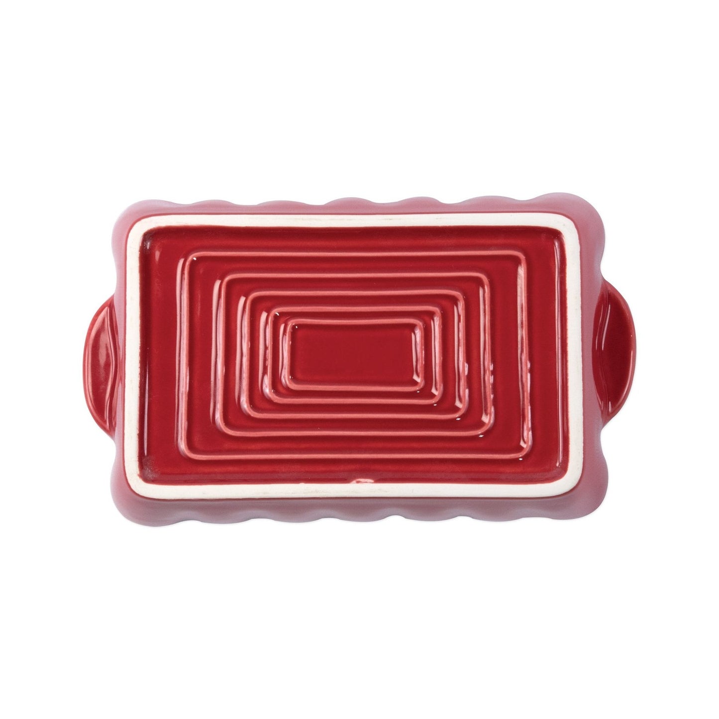 Italian Bakers Red Small Rectangular Baker Home Decor Vietri
