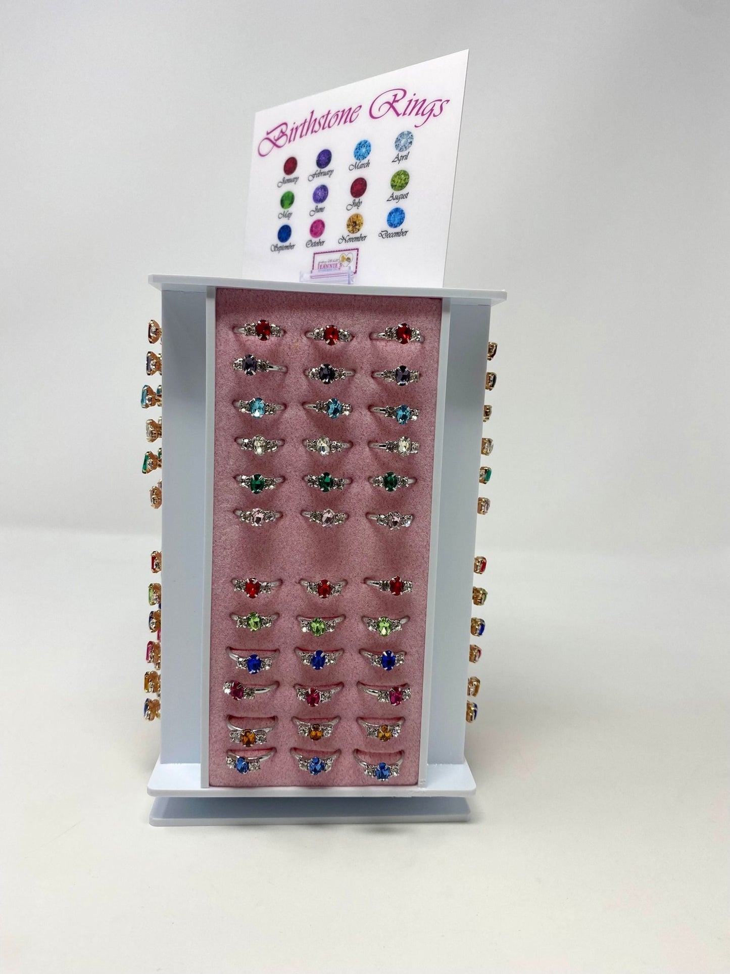 Silver Birthstone Ring Kids Jewelry Jeanine's Enterprises