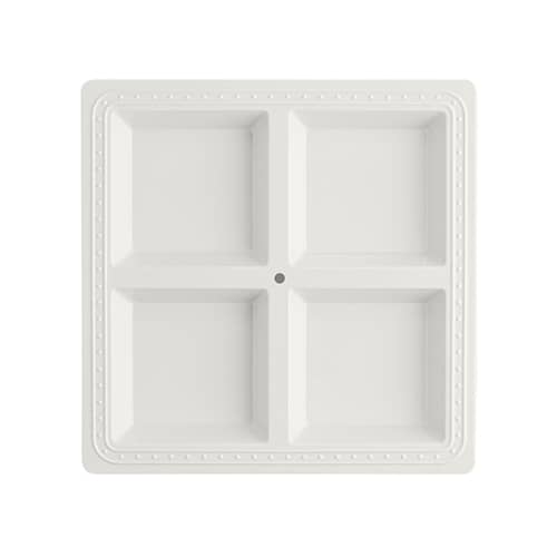 Melamine Square Divided Server Home Decor Nora Fleming