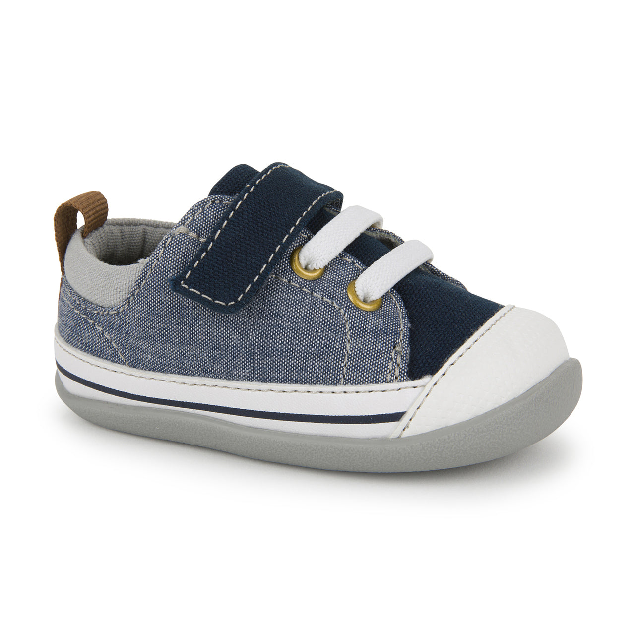 Stevie (Infant) - Blue Denim Shoes See Kai Run