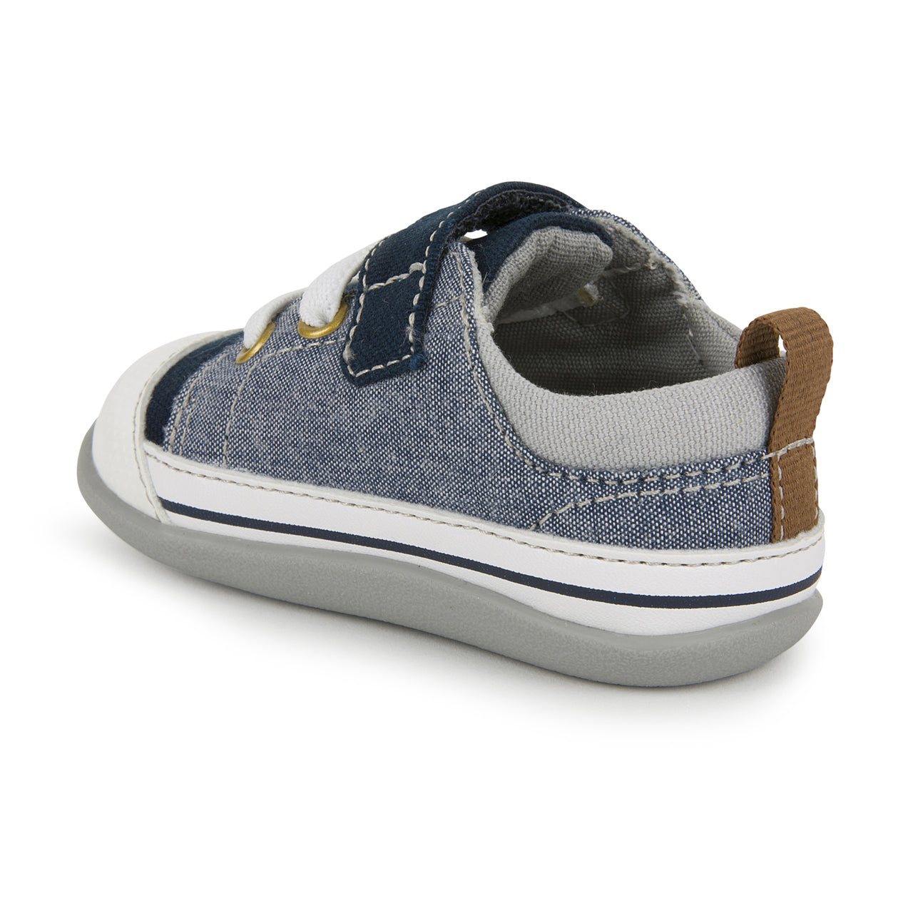 Stevie (Infant) - Blue Denim Shoes See Kai Run
