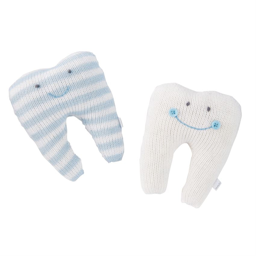 Stripe Tooth Fairy Pillow Gifts Mudpie Blue