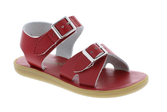 Tide - Apple Red Boys Shoes Footmates