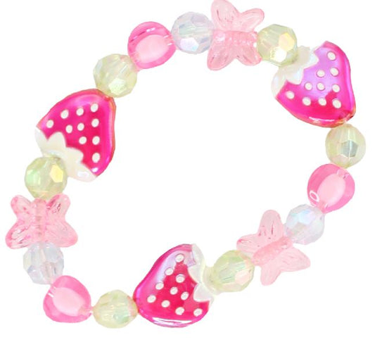 Very Merry Strawberry Bracelet Kids Jewelry Great Pretenders   