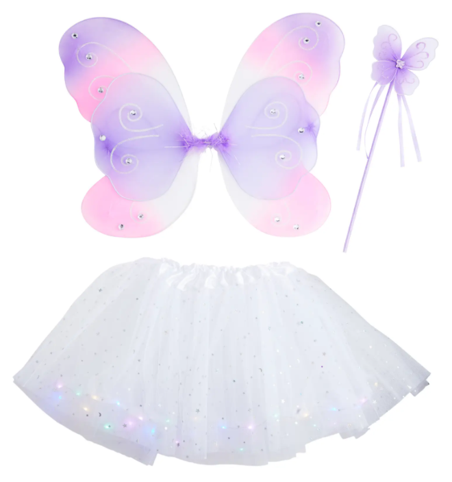 White Fairy Dress Up Set Accessories Mudpie