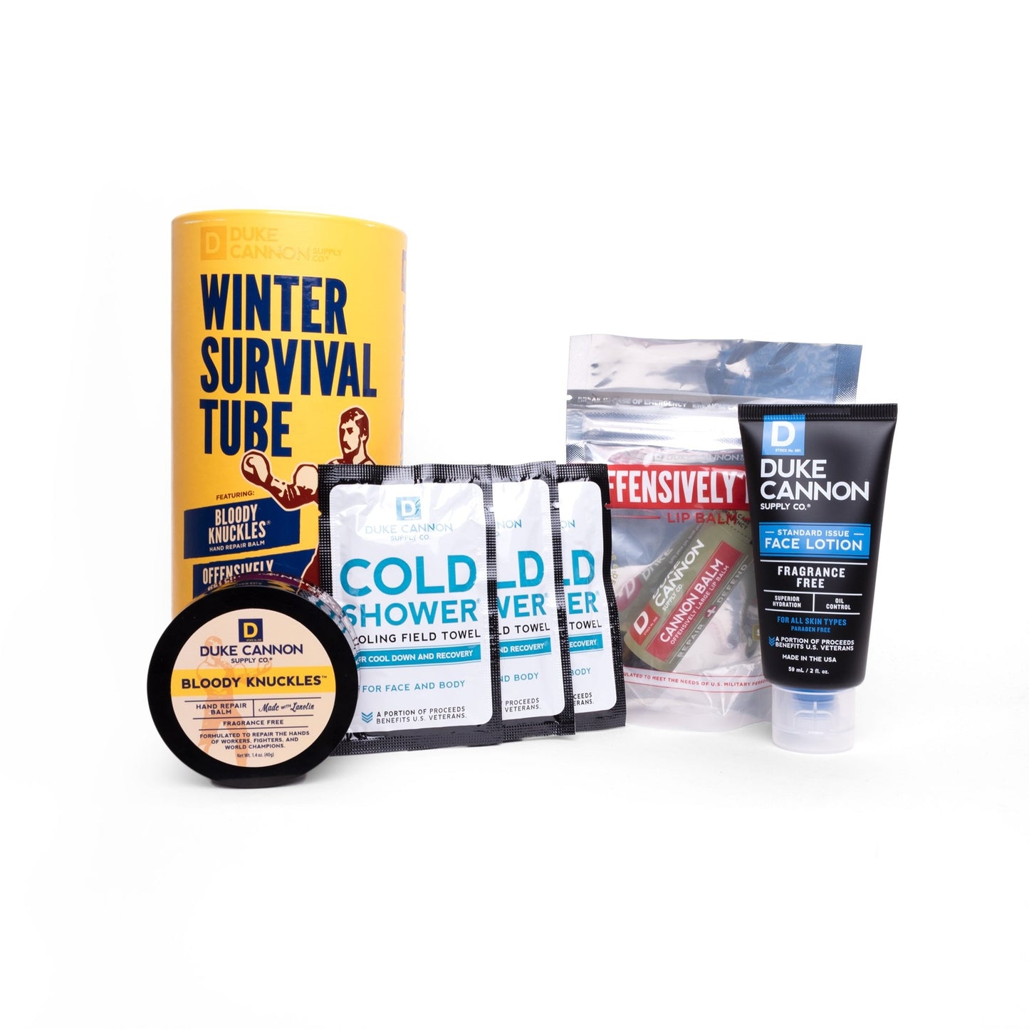 Winter Survival Tube Gifts Duke Cannon
