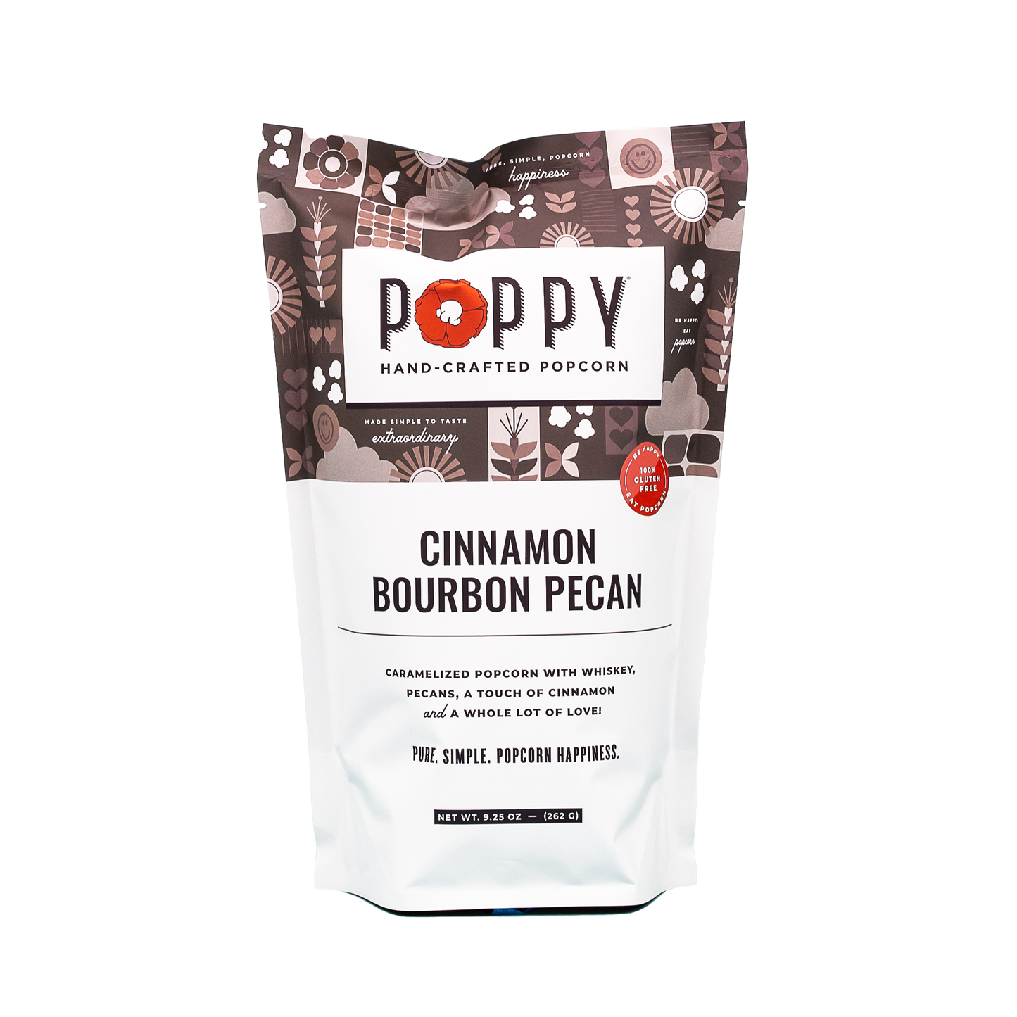 Cinnamon Bourbon Pecan Popcorn Impulse Poppy Hand-Crafted Popcorn   