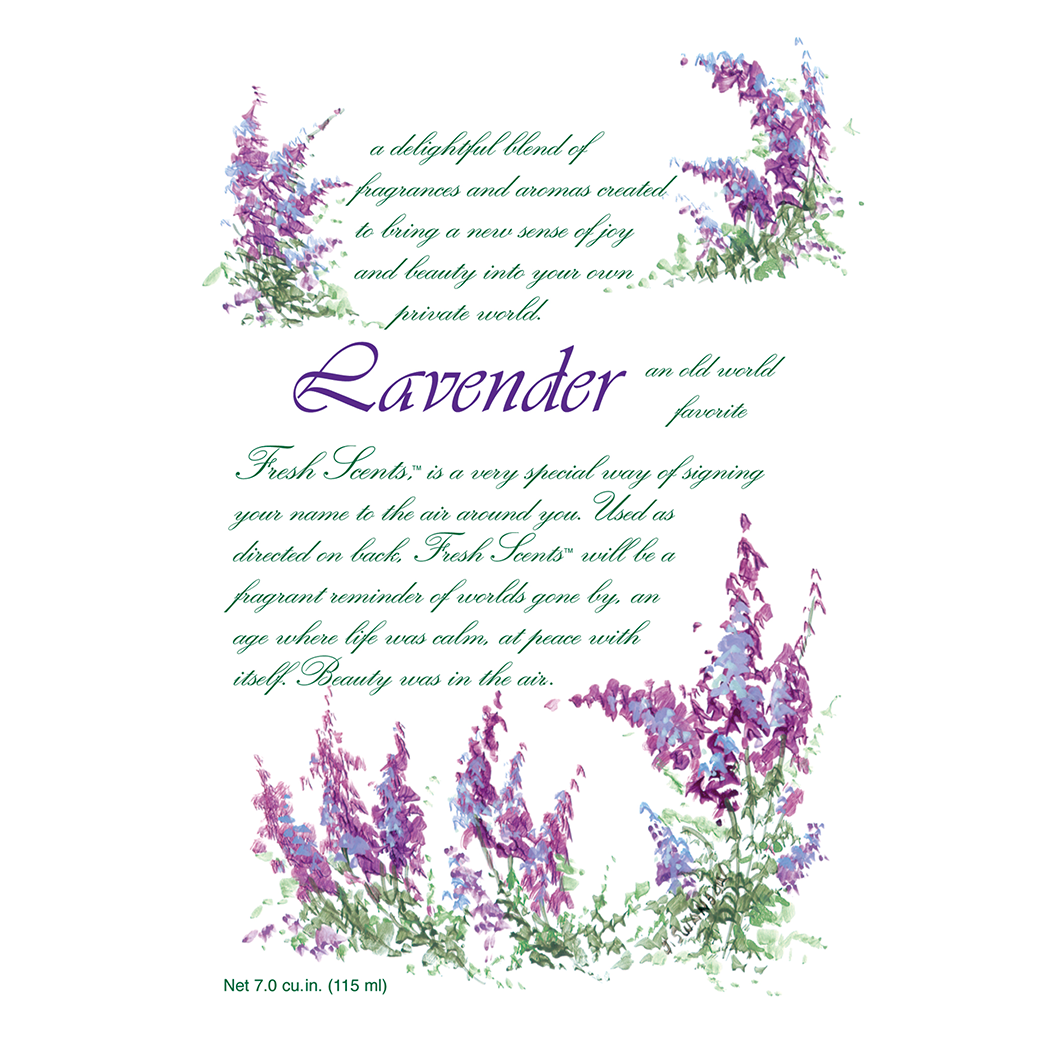 Fresh Scents Lavender Sachets Diffusers The Willowbrook Company