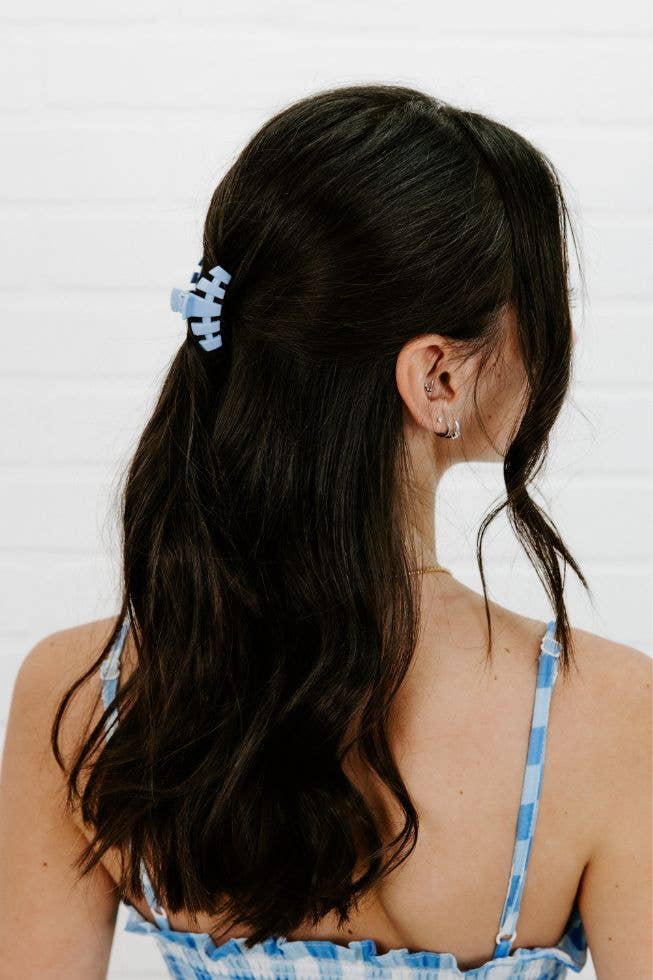 Classic Clear Skies Tiny Hair Clip Hair Accessories TELETIES   