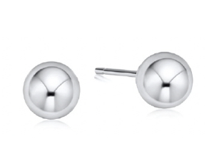 Classic 10mm Ball Stud - Sterling Earrings enewton   