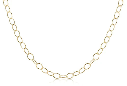 15" Choker Enchant Chain - Gold Necklaces enewton