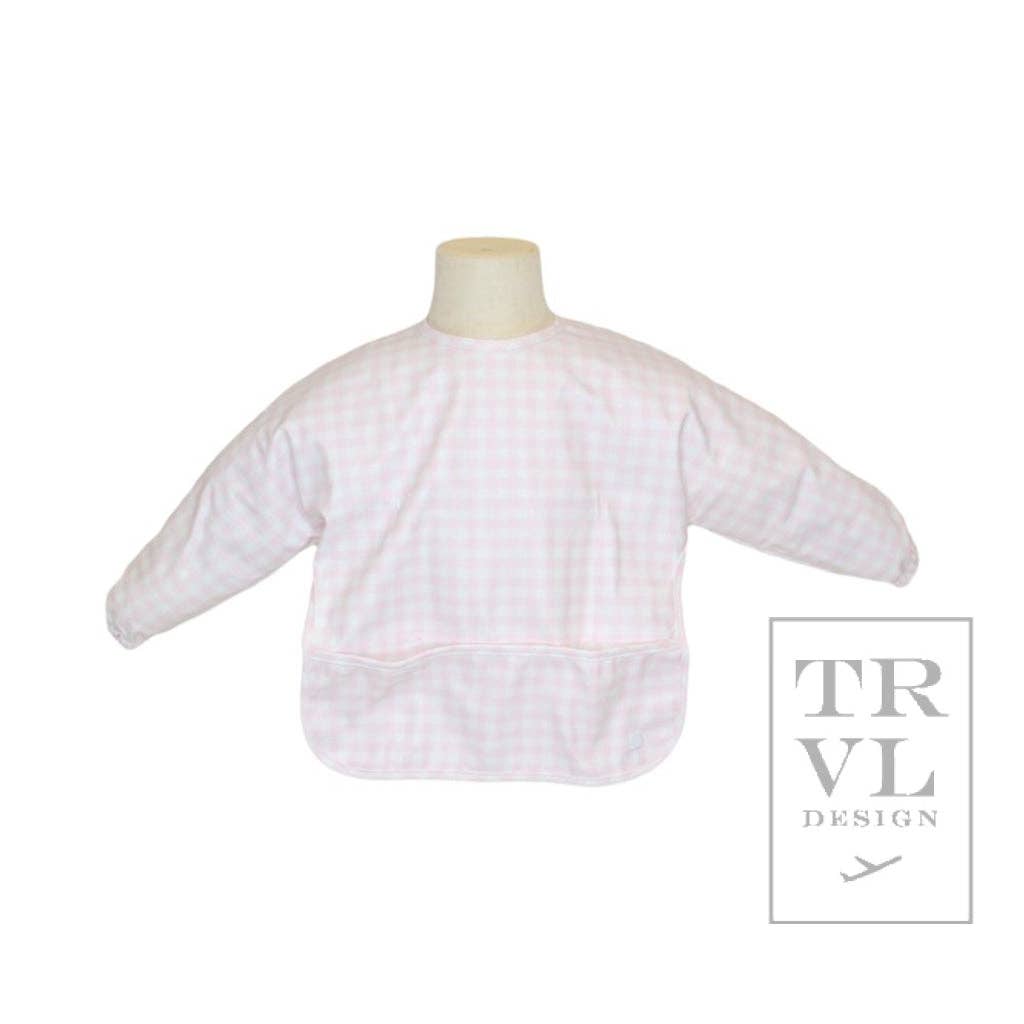 Perfect Smock Small - Pimlico Check Pink Baby Accessories TRVL Design