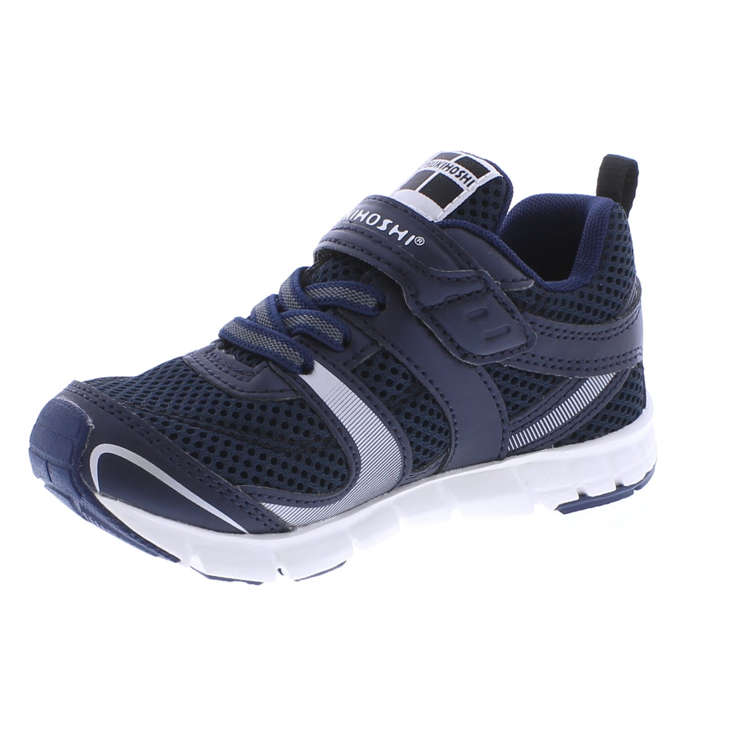 Navy/Silver Velocity Boys Shoes Tsukihoshi   