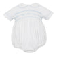 George White Knit Boy's Bubble Boys Bubbles + Rompers Petit Bebe