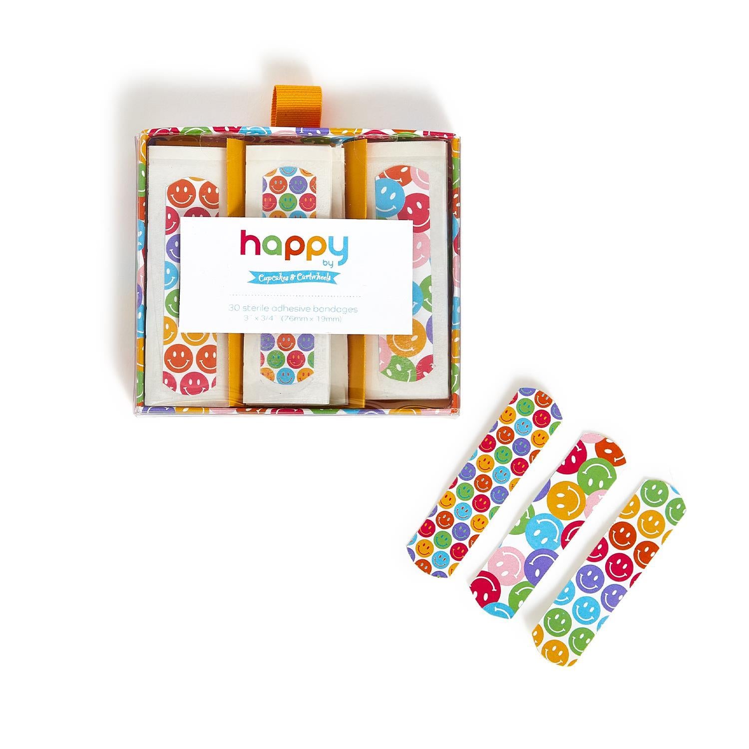 30 Pc Happy Bandages Kids Misc Accessories Two's Company   