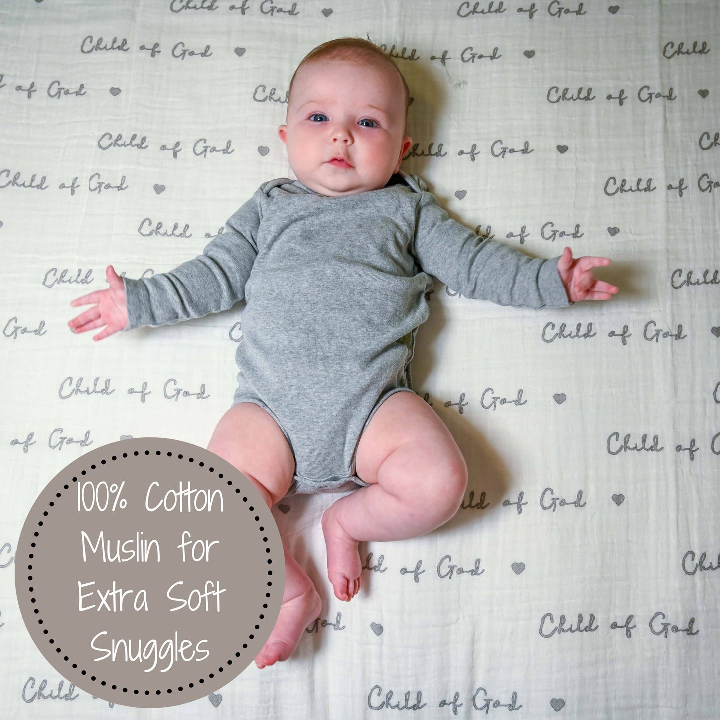 Child of God Baby Blanket Baby Accessories LollyBanks