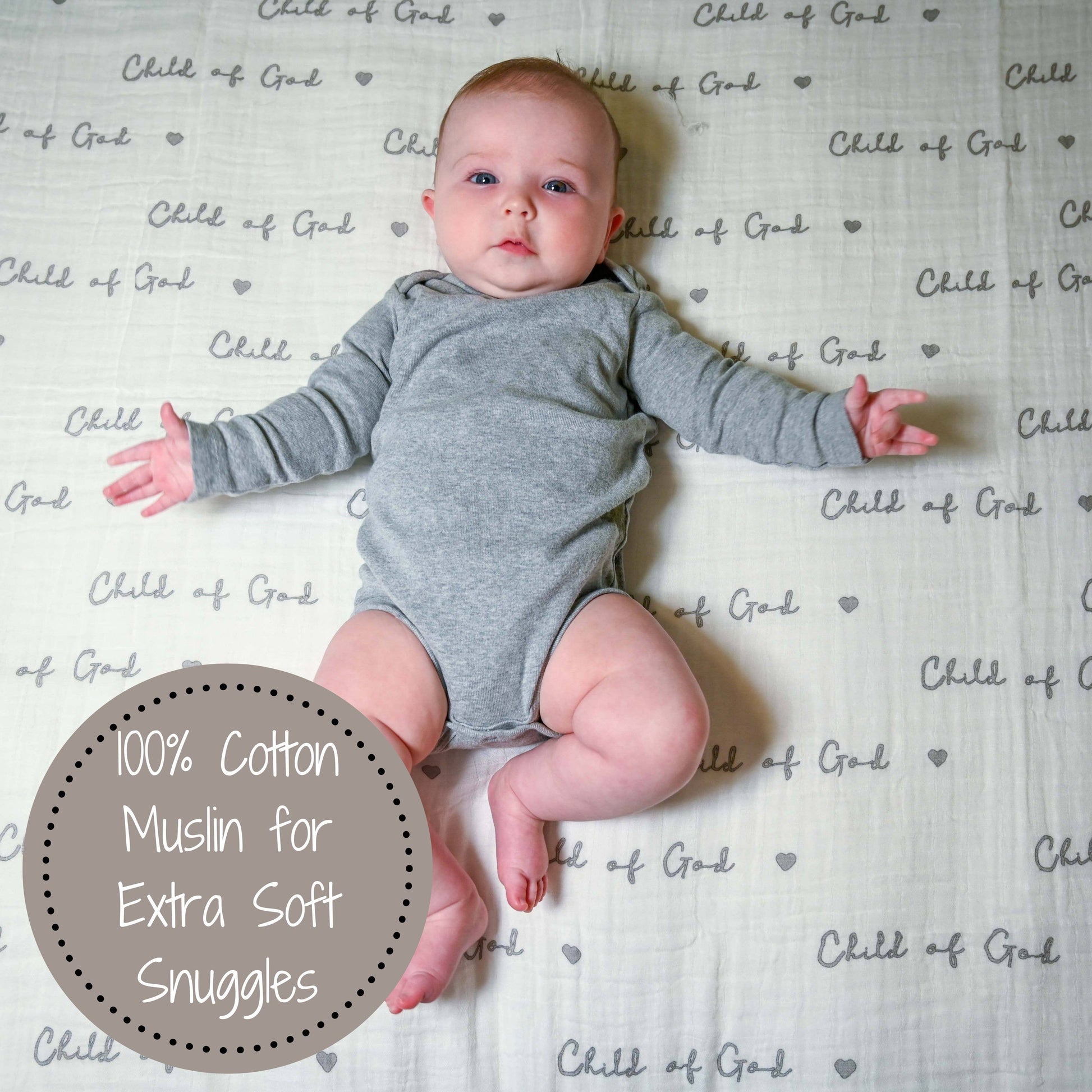 Child of God Baby Blanket Baby Accessories LollyBanks