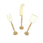 Palm Tree S/3 Cheese Knives in Gift Box Kitchen + Entertaining Two's Company   