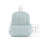 Mini Backer - Classic Plaid Green Backpack Kids Backpacks + Bags TRVL Design