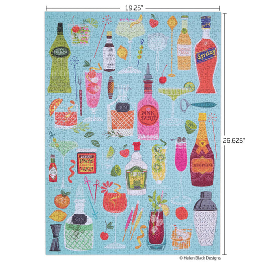 5 O'Clock Somewhere 1000 Piece Puzzle Misc Accessories Werkshoppe