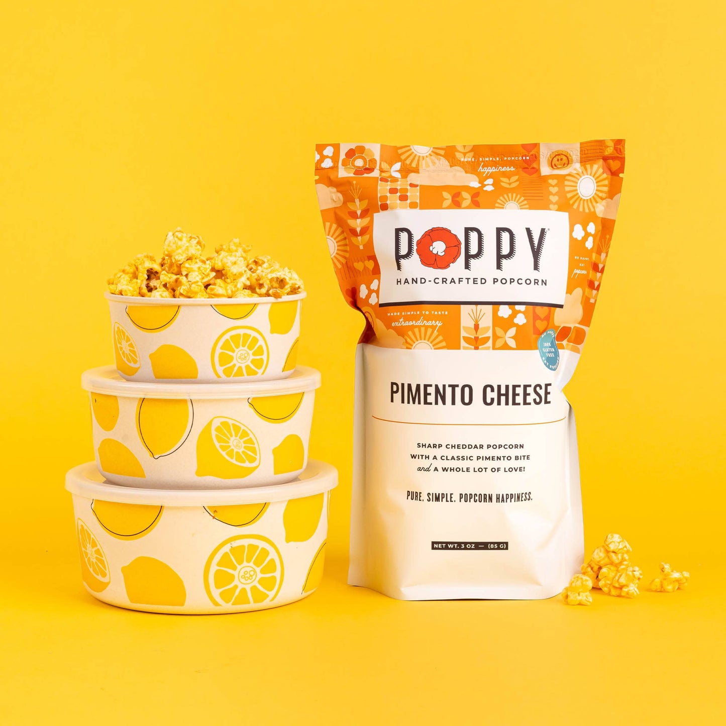 Pimento Cheese Popcorn Impulse Poppy Hand-Crafted Popcorn   