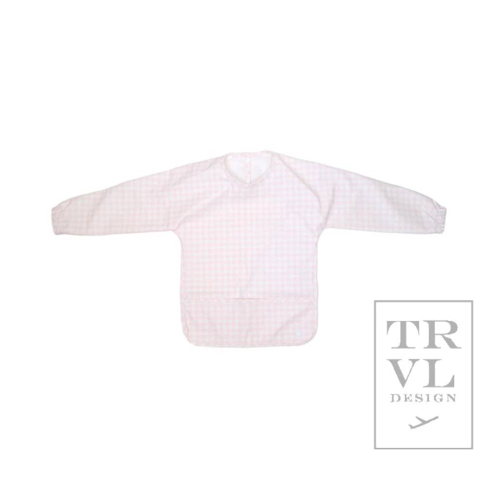 Perfect Smock Large - Pimlico Check Pink Baby Accessories TRVL Design