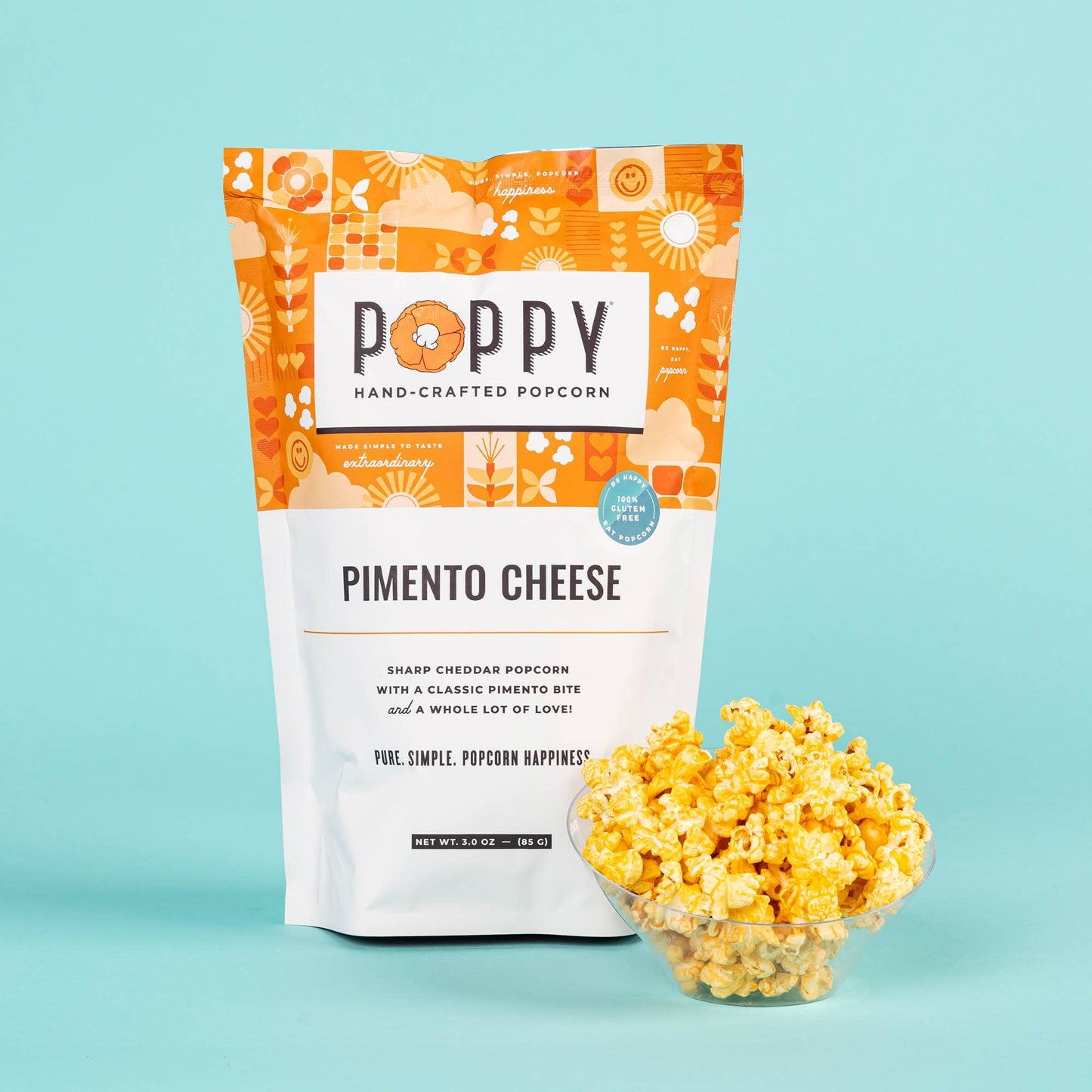 Pimento Cheese Popcorn Impulse Poppy Hand-Crafted Popcorn   