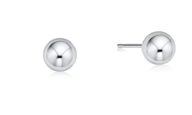 Classic 6mm Ball Stud - Sterling Earrings enewton   