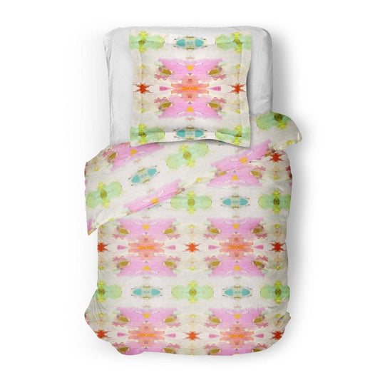Giverny Dorm Bedding Set, Twin XL: Dorm Set (Twin XL Duvet Cover + Euro Sham) Textiles Laura Park Designs   