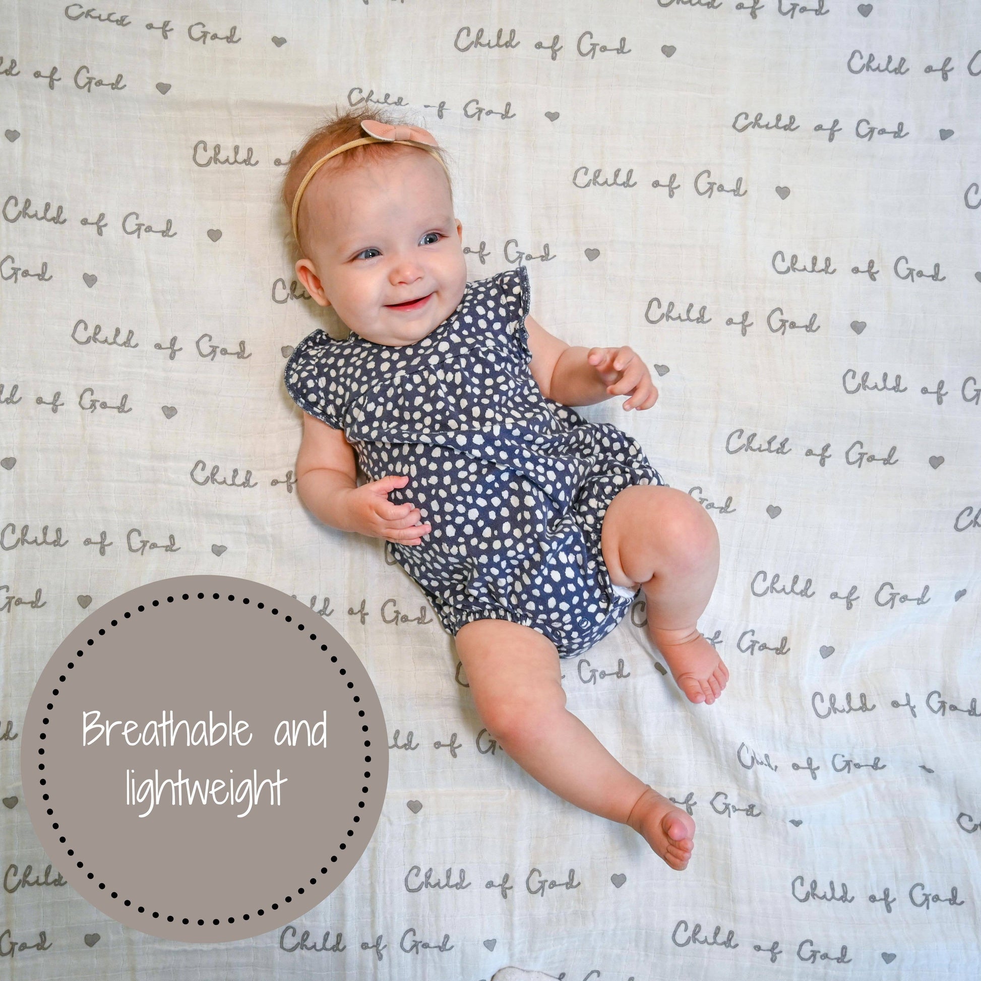 Child of God Baby Blanket Baby Accessories LollyBanks