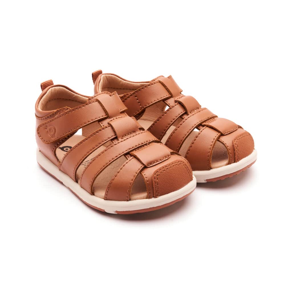 Surf Sandal Tan/Sproco Gum Sole Boys Shoes Old Soles   