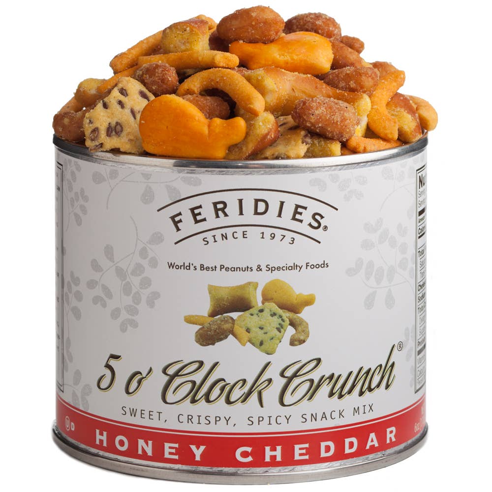 6oz Tin 5 O'clock Crunch Snack Mix Impulse FERIDIES   